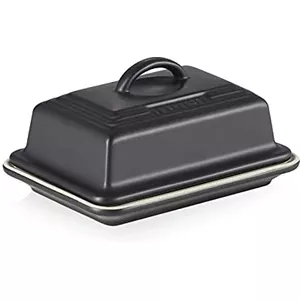 Le Creuset Botervloot – Aardewerk, 900 Gram, 17x12,5x9 Cm, Nectar, Vaatwasmachinebestendig, Voor Koelkast En Magnetron