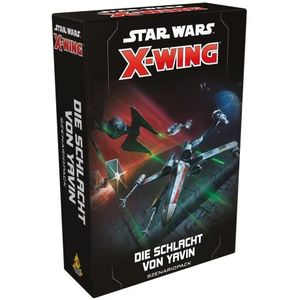 Atomic Mass Games Asmodee Star Wars: X-Wing 2e editie - De slag bij Yavin | Scenariopack | Tafelblad | 2 spelers | vanaf 14+ jaar | 30-45 minuten | Duits