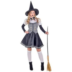 Boland - Kostuum heks voor volwassenen, carnavalskostuum, kostuum voor Halloween, carnaval en themafeesten