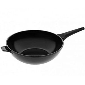 Gerlach 1760 Monolit Wok Keramiek met Coating Inductie Elektrisch Gasfornuis Keramisch 30 cm