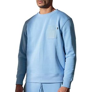 ALPHA INDUSTRIES Nylon Pocket Sweater Herentrui, 513-lichtblauw, 3XL