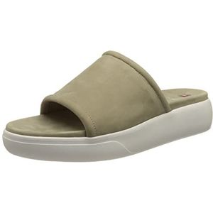 HÖGL Kylie pantoffels voor dames, Kaki, 37 EU Breed