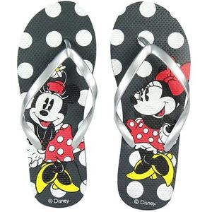 CERDÁ LIFE'S LITTLE MOMENTS Minnie Mouse teenslippers voor dames, Grijs, 40 EU