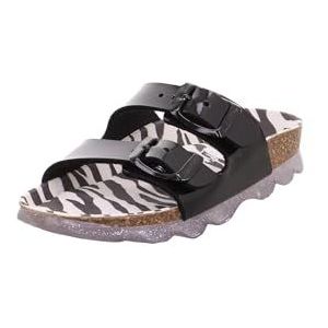 superfit Jellies 1009119 Pantoffels voor meisjes en jongens, Zwart, 24 EU
