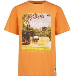 Vingino Boys Hoto T-shirt Maat 4 van The SO25 Collection, oranje, 4 Jaar