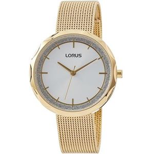 Lorus RG240WX9 Analoog kwartshorloge voor dames, met metalen armband, goud