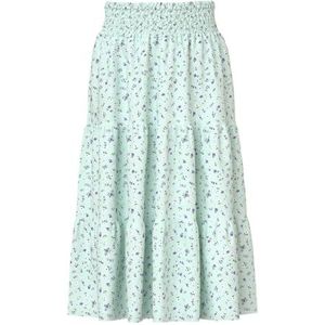 NAME IT Meisjes Nkfvinaya Lange Widerok, Aqua Glass, 116