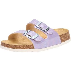 Superfit Pantoffels met voetbed voor meisjes, lila 8510, 24 EU Weit