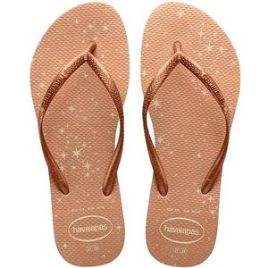 Havaianas HAV. Slim Gloss Teenslipper, Beige, 23-24EU, Beige