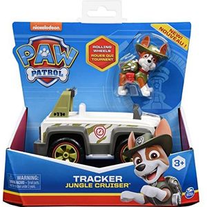 PAW Patrol - Tracker - Jungletruck - Speelgoedvoertuig met actiefiguur
