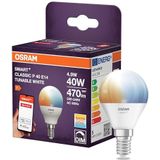 OSRAM - SMART LED-lamp - Wit - P40 mini bolvorm E14 - 4,9W - ZigBee 3.0 - Dimbaar