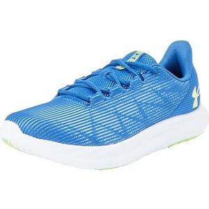 Under Armour Heren UA Charged Speed Swift Sneaker, Tech Blue Tech Blauw Morph Groen, 12.5 UK