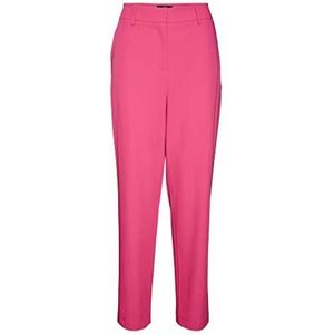 VERO MODA Vmzelda Hr Straight Pant Noos broek voor dames, roze yarrow, 38W x 30L