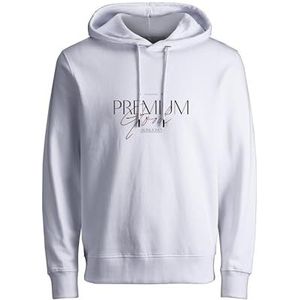 Jack & Jones JPRBLAHAROLD Sweat Hood FST, wit, XS