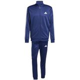 adidas - Sportswear Basic 3 Stripes - Trainingspak - Zwart - French Terry