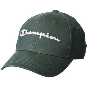 Champion Klassieke muts voor heren, C-logo hoed, Donkergroen-590908, Eén maat