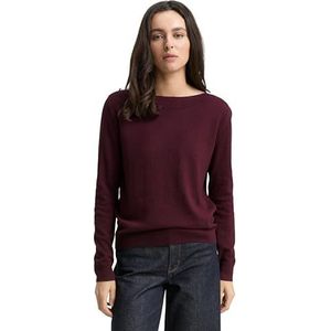 Tom Tailor - 10525 - Damestrui - Dark Red Mélange