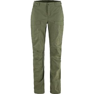 FJALLRAVEN 14200142-625 Abisko Hybrid Trail Broek W Sportbroek Dames Laurel Green Maat 40/L