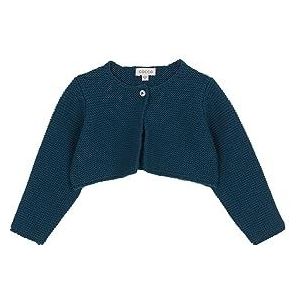Gocco Bobo gebreide jas voor baby's, Turkije blauw, 12-18 Maanden