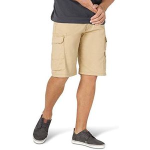 Wrangler Authentics Stretch Twill Cargo Shorts voor heren, Zeester, 38 NL/Kort