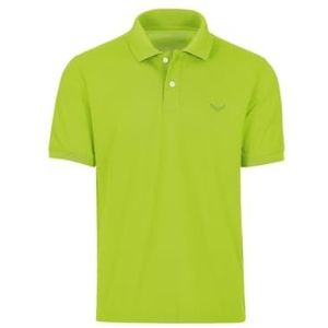 Trigema Deluxe Piqué poloshirt voor heren, lemon, 3XL