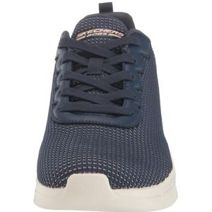 Skechers Dames BOBS B Flex Visionary Essence, Turquoise Knit/Trim, 2 UK, Turkoois Gebreide Trim, 35 EU