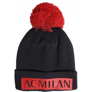 Ac Milan Skipper muts bedrukt Bommel No Gene, zwart, XL