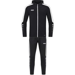 JAKO - Polyester Power - Trainingspak - Zwart - Uniseks-Kind - 128
