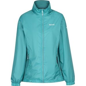 Corinne IV waterdichte ademende shelljas met verborgen capuchon en zakken met rits