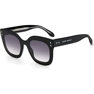 Isabel Marant Unisex in 0002/n/s zonnebril, 807/9O zwart, 52, 807/9o Black, 52