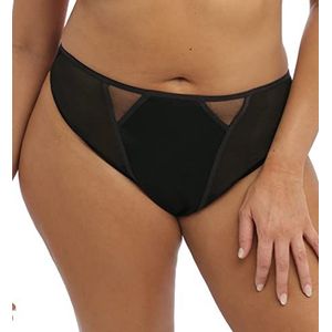 Elomi Kintai string voor dames in grote maten, Zwart, 3XL