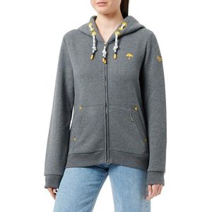 bridgeport Dames sweatjack 34613743-BR02, grijs melange, M, grijs melange, M