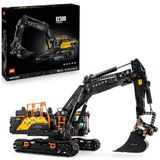 LEGO Technic Volvo EC500 Hybrid Graafmachine – Gemotoriseerde Bouwvoertuig Bouwpakket Voor Volwassenen – Incl. Beweegbare Giek, Rupsbanden, Arm, Laadschop en Drilboor – Cadeau-Idee – 42215