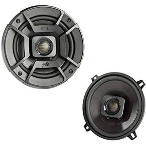 Polk Audio DB522 DB+-serie 5-1/4"" coaxiale luidspreker voor auto en marine, 2-weg boot en auto audioluidspreker, 55-22kHz frequentierespons, polypropyleen woofer kegel & 3/4 inch zijden koepel