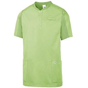 BP 1739-435-78-XS Unisex Comfort-Tunica, 1/2 mouwen, piqué-inzetstukken en armliftsysteem, 180,00 g/m² stofmix, lichtgroen, XS