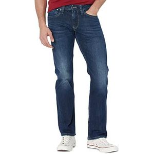 Pepe Jeans Kingston jeans met rits voor heren, Blauw (Denim-z45), 31W / 36L