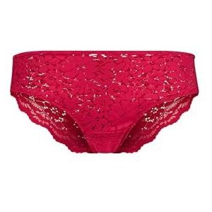 Skiny Cheeky Panty Wonderfulace voor dames, rood, 36