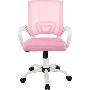 La Silla Española Ribadeo Witte stoel, wit-roze, klein