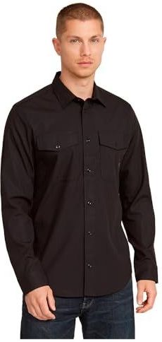 Overhemd - Zwart - TENCEL™ Lyocell - Slanke Pasvorm