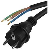 Emos - Aansluitkabel - Stroomkabel - 3m - Rubber - H05RR-F - 3x1mm²