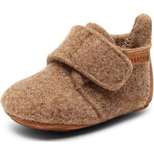 Bisgaard Baby Wool pantoffels voor meisjes, Braun Camel 46, 21 EU