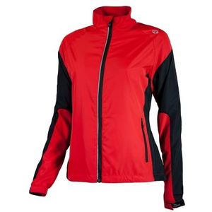 Rogelli Dames Elvi Running Jas Maat L rood/zwart