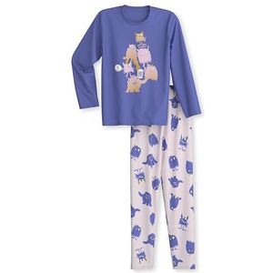 CALIDA Meisje pyjama, Violet Storm, 128-134