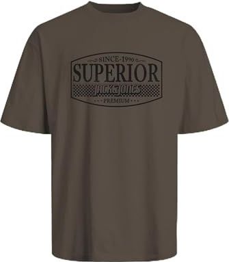 Jack & Jones Premium Shirt 'JPRBLUNOAH'  grijs / donkergroen