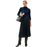 TOMMY HILFIGER - Jurk - Donkerblauw - 3/4 Lengte - Slanke Pasvorm