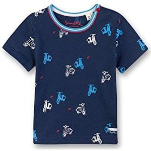 Sanetta Baby-jongens Fiftyseven shirt met lange mouwen, blauw (5993), 56 cm