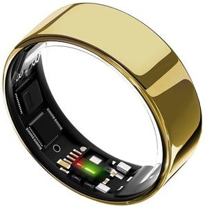 ULTRAHUMAN Ring AIR - Geen app-abonnement - Smart Ring - Maat eerst met maatkit - Houd slaap, trainingen, hartslag, HRV bij - Batterijduur tot 6 dagen (maat 13)