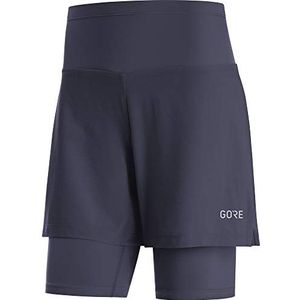 GORE WEAR R5 2in1 Shorts voor dames, donkerblauw, 34, 100623