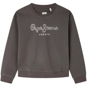 Pepe Jeans Roze sweatshirt voor meisjes, grijs (Infinity Grey), 8 Jaren