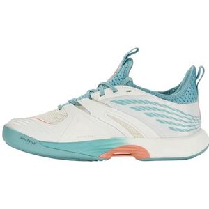 K-Swiss Speedtrac Tennisschoen voor dames, Blanc De Blanc Nile Blue Woestijn Bloem, 40 EU